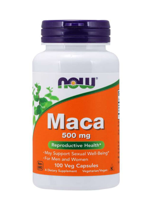 Now Maca 500mg 100 Veg Capsules