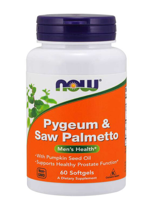 Now Pygeum & Saw Palmetto Softgels