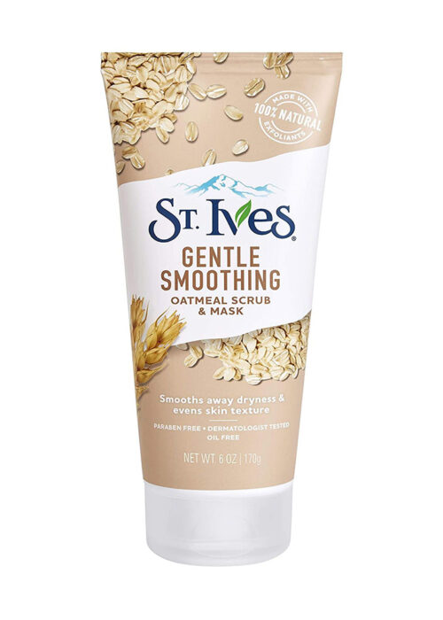 St. Ives Gentle Smoothing Face Scrub and Mask, Oatmeal, 6 oz