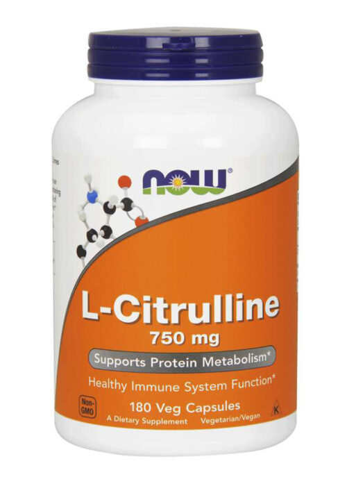 Now L-Citrulline 750 mg Veg Capsules