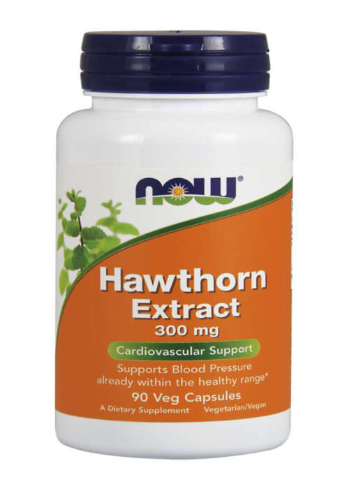 Now Hawthorn Extract 300 mg Veg Capsules