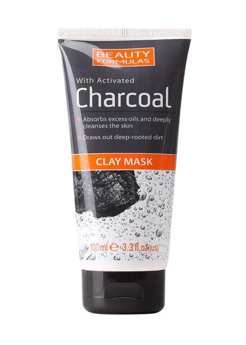 Beauty Formulas Charcoal Clay Mask – 100ml