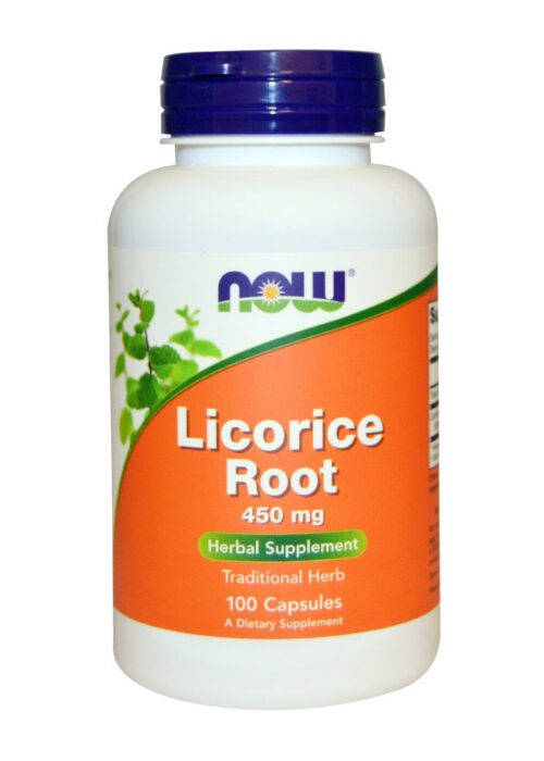 Now Licorice Root 450mg 100 Caps