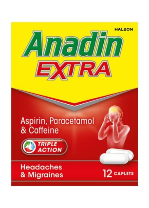 Anadin Extra Triple Action – 12 Caplets