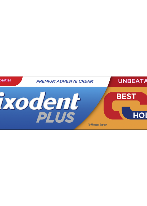 Fixodent Plus Unbeatable Hold Denture Adhesive Cream