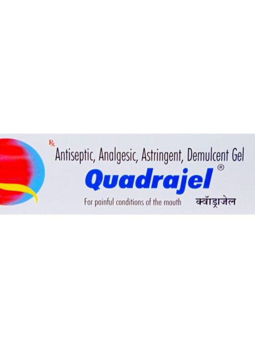 Quadrajel Antiseptic, Analgesic, Astringent, Demulcent Gel