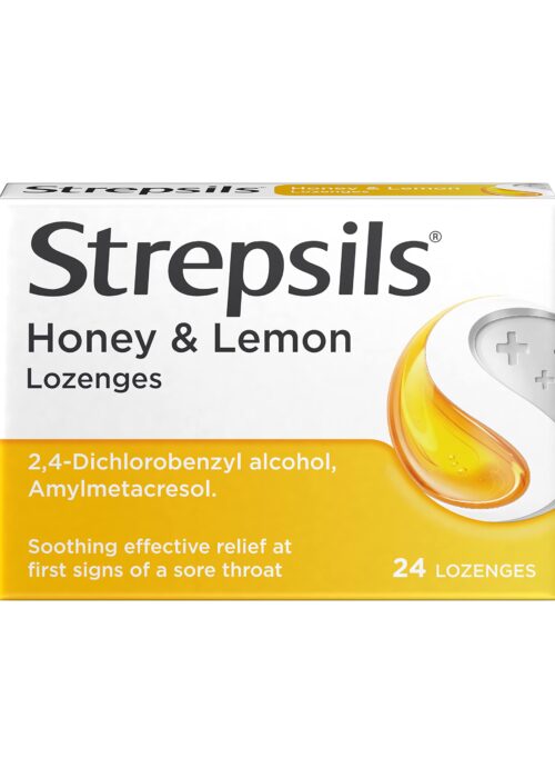 Strepsil Lozenges Honey & Lemon