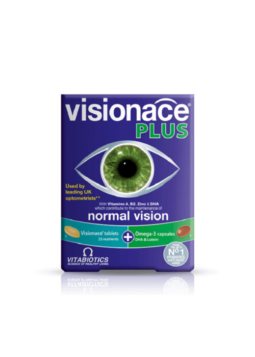 Vitabiotics Visionace Plus Omega-3 – 56 Tablets