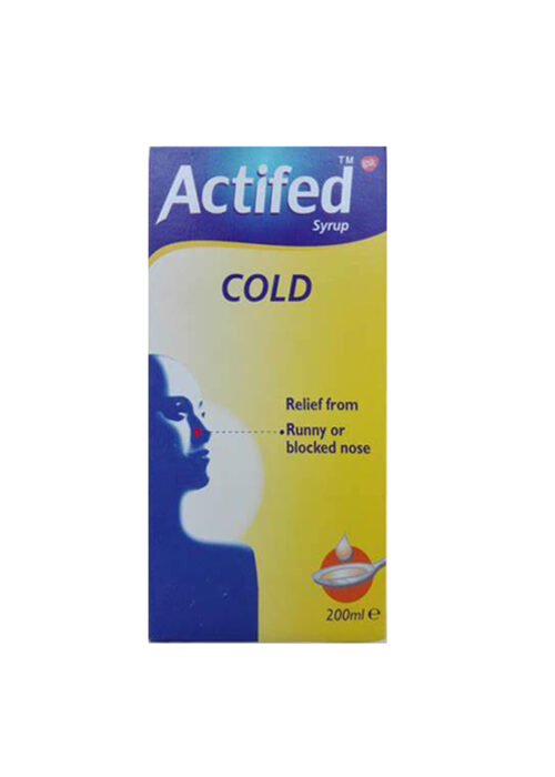 Actifed Cold Syrup +12 years -200ml