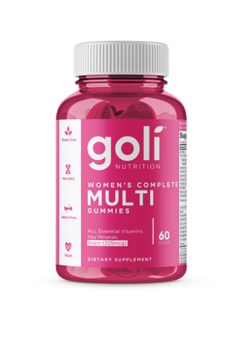 Goli Women’s Complete Multi Gummies- 60 Gummies