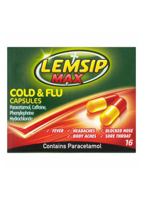 Lemsip Max Cold & Flu Caps