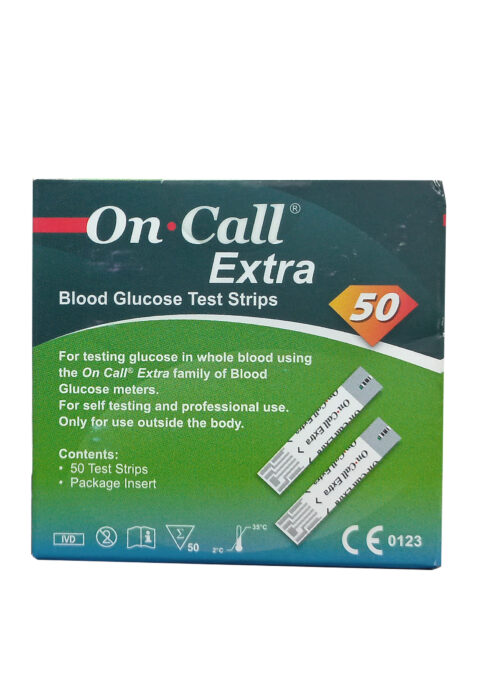 On Call Extra Blood Glucose Test Strips