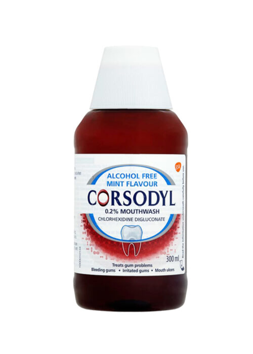 Corsodyl Alcohol Free Mint Mouthwash – 300ml