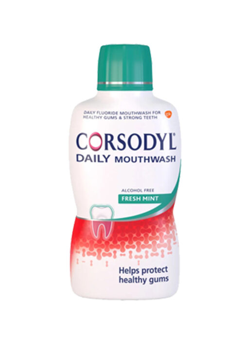 Corsodyl Daily Mouthwash Fresh Mint – 500ml