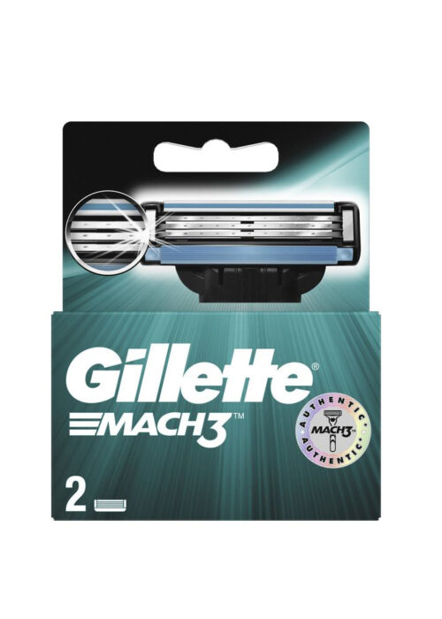 Gillette Mach 3 Shaving Blade – 2 Pieces