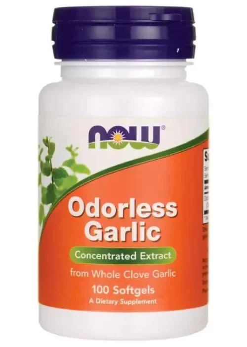 Now Odorless Garlic Softgels