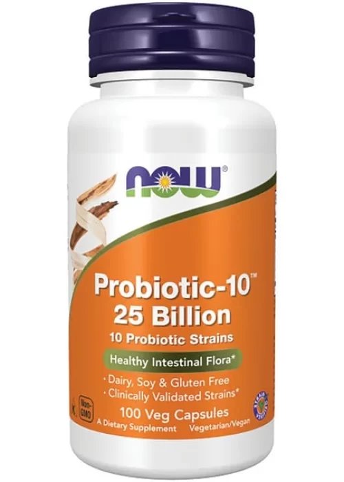 Now Probiotic-10™ 25 Billion Veg Capsules