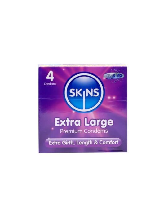 Skins Extra Large Extra Large Condoms 4’s