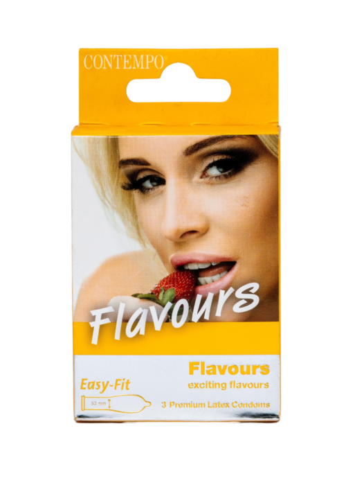 Contempo Flavours Condoms 3’s