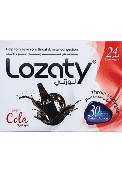 Lozaty Throat Lozenges Cola 24 Lozenges