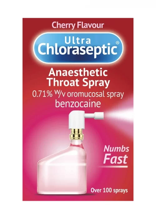 Ultra Chloraseptic Anaesthetic Throat Spray Cherry – 15ml